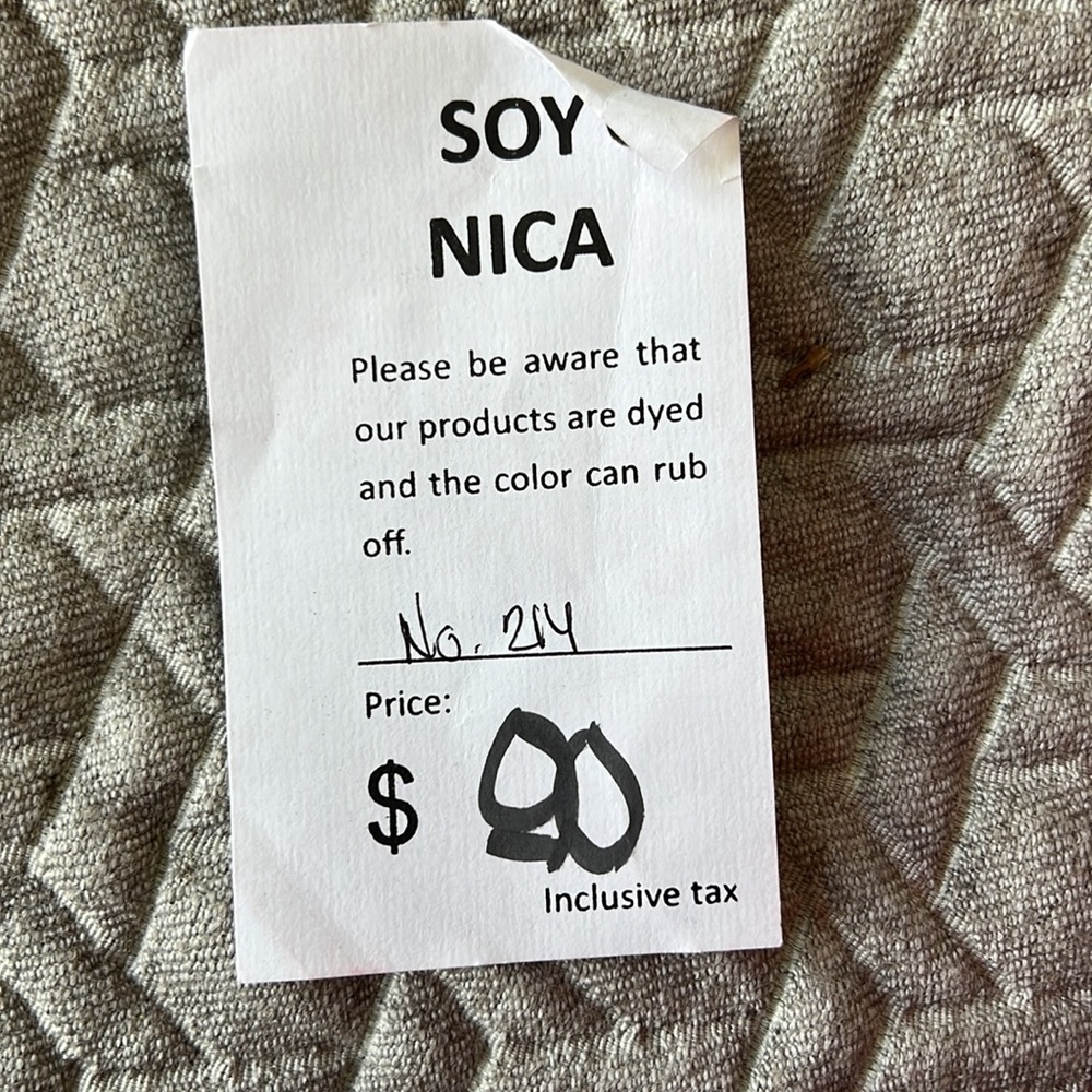 Soy Nica handmade, red purse - Picture 10 of 10